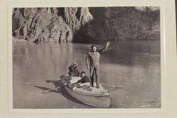 "Bride of the Colorado".  Another view showing detail of the boat
