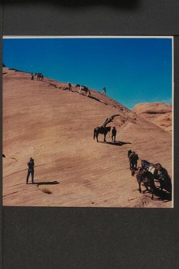 Up stock trail out north side of side canyon at Mile 71.5