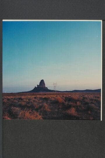 Agathla and the power line