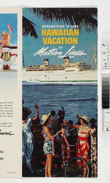 Introduction to your Hawaiian vacation by Matson lines