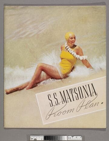 S. S. Matsonia room plan