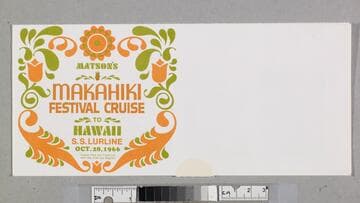 Matson's Makahiki festival cruise to Hawaii