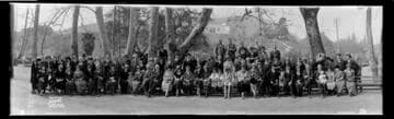 Brown City Kansas Picnic in Sycamore Grove Park, Highland Park, Los Angeles. February 24, 1924