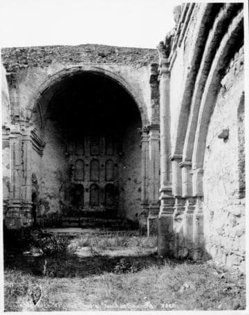 Ruined chancel, Mission San Juan Capistrano