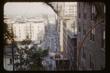3rd Street from Angels Flight at Olive Street