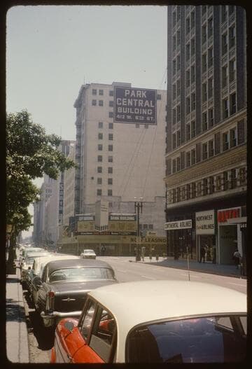 6th and Olive Streets intersection
