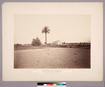 Mission, San Gabriel. / Los Angeles County, California, Established September 8th, 1771
