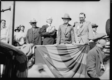 Opening day, Grand Central Air Terminal, Glendale. 1929