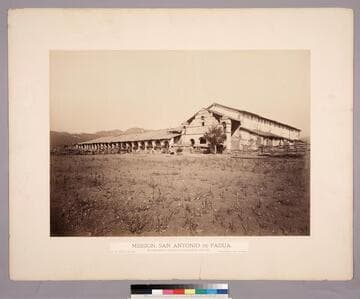 Mission, San Antonio de Padua. / Monterey County, California, Established July 14th, 1771