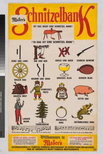 Mader's Schnitzelbank