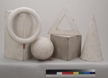 Set of six wooden forms manufacturer unknown, circa 1880