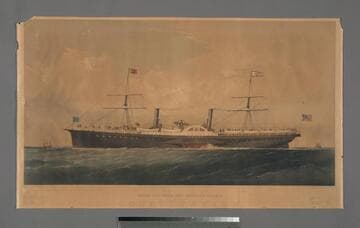 Pacific Mail Steam Ship Company's Steamer Constitution