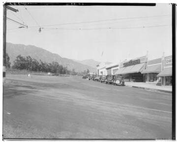 Foothill Boulevard and Lake Avenue, Pasadena. 1927