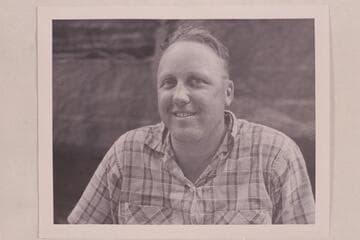 Guy R. Taylor, Jr., 2015 South Madison Street, Muncie, Indiana.  Made Grand Traverse 1956, June-July with Reilly-Fulmer