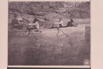 Special Crew of "The Marie."  Hislop; Ballard; Travers; and Hogue