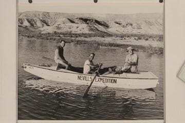 Al Milotte, Nevills and Randall Henderson; Pierces Ferry