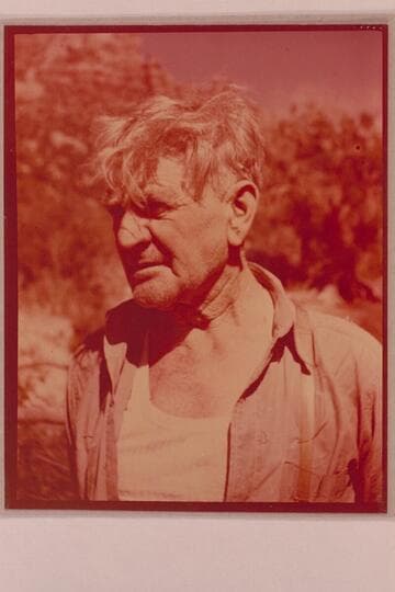 A favorite picture of Bert Loper.  Presented by Bert at Green River, Utah