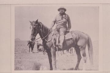 Ex-President Theodore Roosevelt.  Rainbow Bridge Trail
