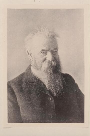 J. W. Powell.  Captioned:  A recent portrait taken by Mr. De Lancey Gill, the Art Photographer of the Smithsonian Institution