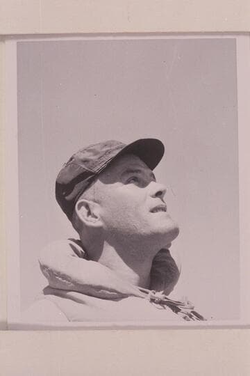 Fred Rathjeb, 1805 East Hill, Cincinnati 37, Ohio.  At Paria Riffle prior to departure with the Georgie White party