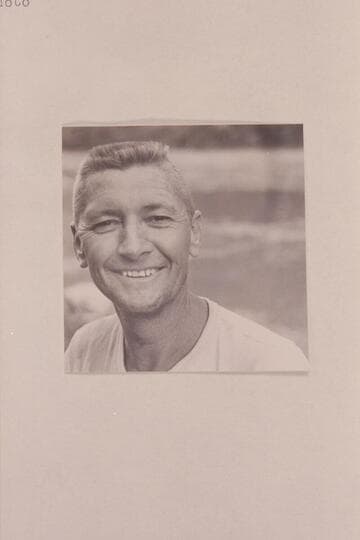 Pat Reilly.  At camp above Vulcan Rapid before climbing out to Tuweep
