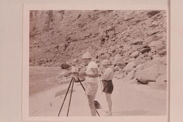 Al and El Milotte.  Marble Canyon