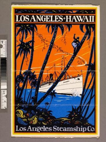 Deck sports and entertainment at sea on board S. S. Calawaii : enroute Honolulu, T. H. to Los Angeles, California