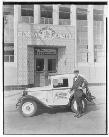 Royal Laundry, 443 South Raymond, Pasadena. 1930