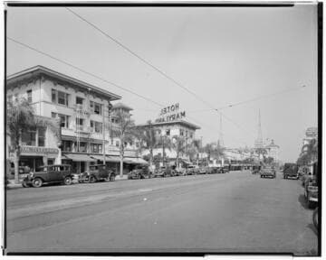 Maryland Hotel, 411 East Colorado, Pasadena. 1937