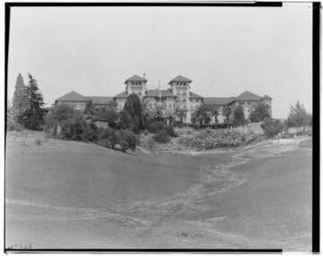 Raymond Hotel, 1200 South Fair Oaks, Pasadena. 1925