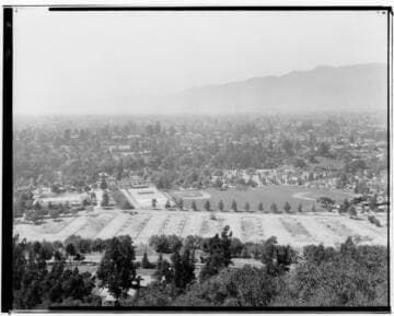 Brookside Park, Pasadena. 1925