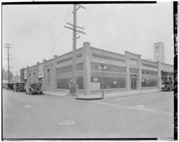 Empty store front, 32 North Broadway, Pasadena. 1926