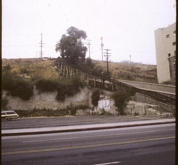 Angels Flight trestle's last days