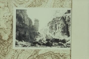 Down the main Separation Canyon to The Owl or the Thundergod of the Colorado