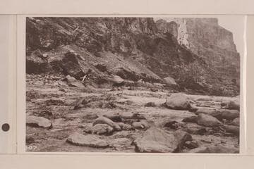Lava Falls. Mile 179. Copy of Photo No. 307, Lint album