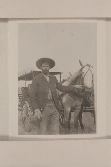 Rufus Stoddard (brother-in-law of Charles Gibbons); Hanksville, Utah. A good hand with horses, it was customary to send him to Green River to meet guests