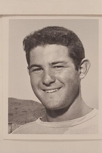 Carl Gage. Student at the Los Angeles City College. At end of Grand Canyon traverse with Bolte-Eaton